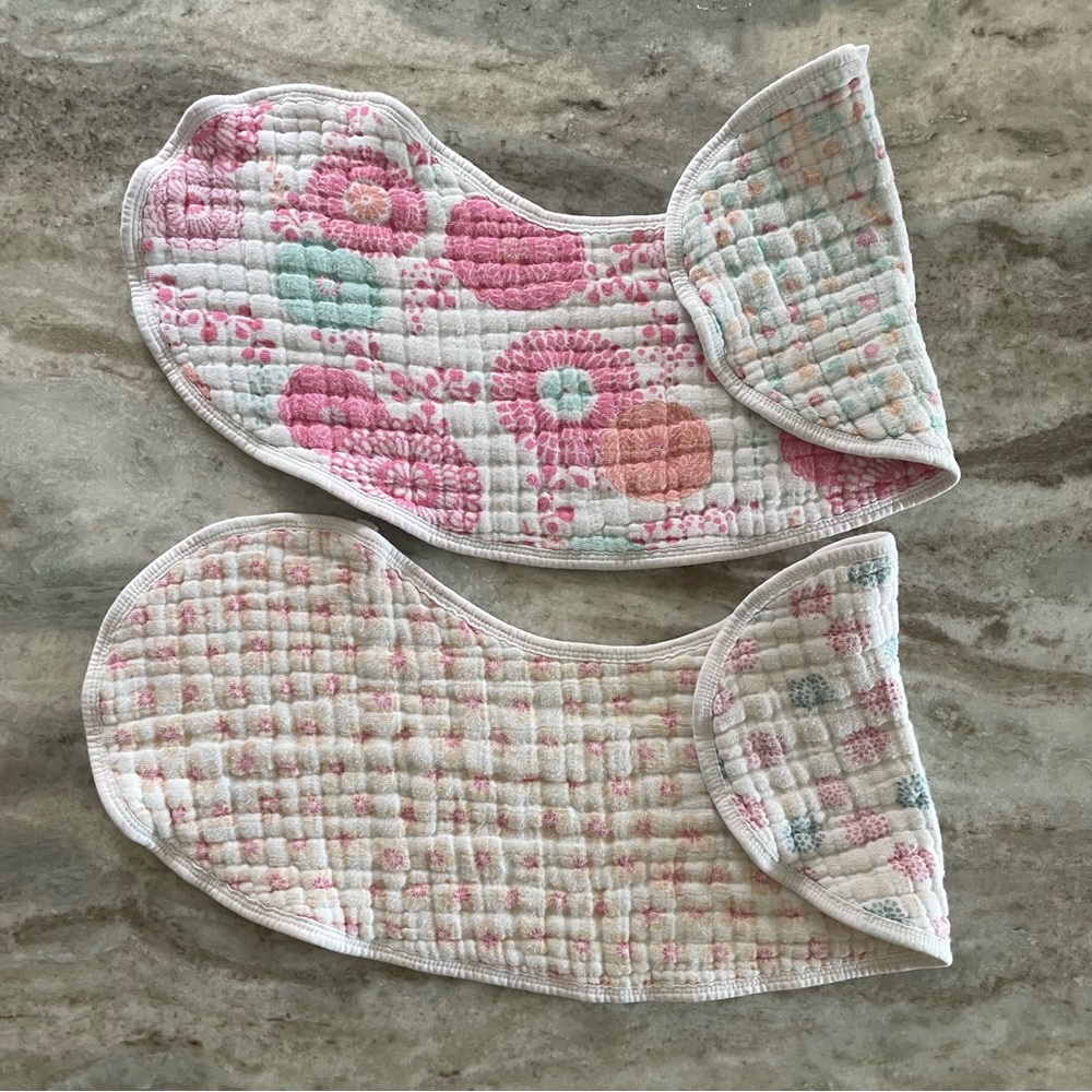 Aden + Anais 100% Cotton Muslin Burpy Bibs